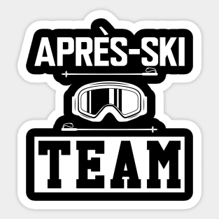 Après-Ski Team w Sticker